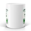 BeeTeeStore Lucky Lunch Lady Coffee Mug - St. Patrick's Day Gift for Cafeteria Workers - 15oz White Ceramic Tea Cup with Shamrock & Irish Clover Design - Cafeteria Lady Appreciation view 3