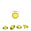 WedDecor Acrylic Crystals Wedding Table Scatter Confetti Rhinestones Diamonds for Table Centerpiece Decorations Bridal Shower Decorations Vase Beads, Yellow, 4.5mm, 2000pcs view 2