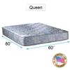 Dream Solutions USA Chiro Premier Orthopedic (Blue Color) Two-Sided Mattress Only with Mattress Cover Protector Included - Spine Support, Fully Assembled, Long Lasting (Queen 60"x80"x9") view 3