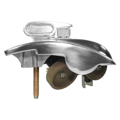 BERKEL Slicer Sharpener Assembly and Cover, Polished Aluminum for Models 909E, 919E, 909, 919