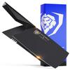 Dalstrong Meat Cleaver Knife-7"-Shadow Black Series-Titanium Nitride Coated-High Carbon Vacuum Treated Steel-Razor Sharp Kitchen Knife Gift-Sheath-NSF Certified view 1