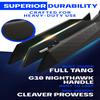 Dalstrong Meat Cleaver Knife-7"-Shadow Black Series-Titanium Nitride Coated-High Carbon Vacuum Treated Steel-Razor Sharp Kitchen Knife Gift-Sheath-NSF Certified view 3