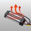 Heating 110V 500W Ceramic Air Heater HighAccuracyConstant Temperature Electric Heater for Machine and Humidifier view 3