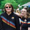 Beistle Rainbow Glasses 3 Pack, Rainbow Stripe Plastic Frames with White Legs, Dark Lenses, Decorative Eyewear for Events, Celebrations & Themed Parties, One Size Fits Most Adults view 2