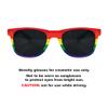 Beistle Rainbow Glasses 3 Pack, Rainbow Stripe Plastic Frames with White Legs, Dark Lenses, Decorative Eyewear for Events, Celebrations & Themed Parties, One Size Fits Most Adults view 4