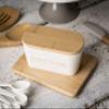 Tablecraft Cutting Board, 13" x 9.5" x .5", Bamboo view 3