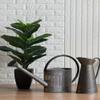 A&B Home 29877 Artificial Potted Fiddle-Leaf Fig Plant, Green view 3