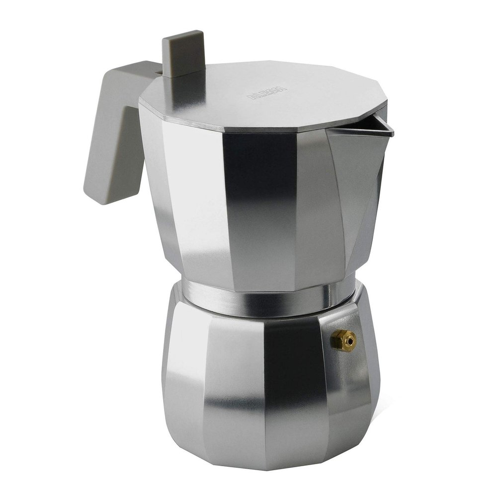 Alessi Moka, Espresso coffee maker. 6 cups.
