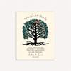 16x20 Custom Canvas Best Personalized, A Handcrafted Gift with A Rooted Tree Showing Family Growing Strong, Gift with A Heartfelt Message,1064 view 2