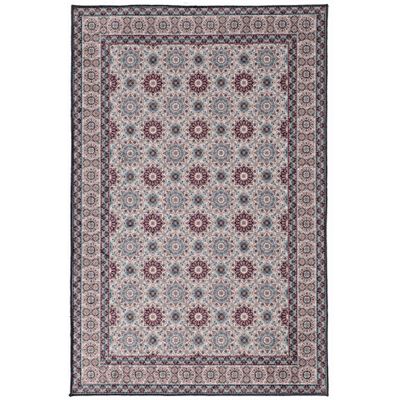 Linon Emerald Charlotte Ivory/Raspberry 3'3" X 5'