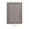 Linon Emerald Charlotte Ivory/Raspberry 3'3" X 5' view 3