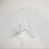 Clear Choice 6 Pack 3 inch high Double-Bend Acrylic Easel Stand |Table top, Display, Flat Plates, Photos, Place Cards, Slab Specimens, use for Weddings, Funerals or Birthdays | Clear (6) view 2