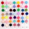 DalaB Pompom 8mm 10mm 15mm 20mm 25mm 30mm Soft Pompones Fluffy Plush Crafts DIY Pom Poms Ball Furball Home Decor Sewing Supplies 20g - (Color: 12orange, Size: 25mm 36pcs) view 3