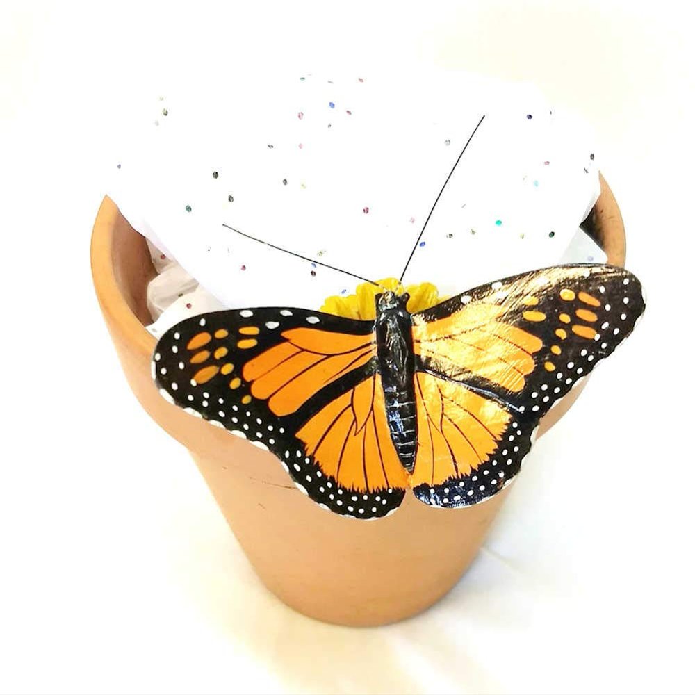 Home For ALL The Holidays Insect Pot Hanger (Monarch, Large)