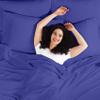 Empyrean Bedding Twin Sheets Set - 3 PC Super Soft Twin Bed Sheets - Double Brushed Microfiber Twin Sheet Set - Hotel Luxury Royal Blue Bed Sheets Twin Size, with 4 Corner Elastic Straps view 2
