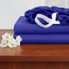 Empyrean Bedding Twin Sheets Set - 3 PC Super Soft Twin Bed Sheets - Double Brushed Microfiber Twin Sheet Set - Hotel Luxury Royal Blue Bed Sheets Twin Size, with 4 Corner Elastic Straps view 3