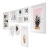 10 Multi Picture Frame Set, Wall Frame Set with 10 Frames, Covers 132cm x 63cm, Best Wall Decorations, Simple Picture Frames view 1