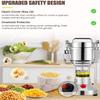 CGOLDENWALL Safety Upgraded Electric Grain Grinder Mill High-speed Dry Spice Herb Mill Grinding Machine with 1500W Commercial Motor Overload Protection CE 110V (300g Hand-held Type) view 2