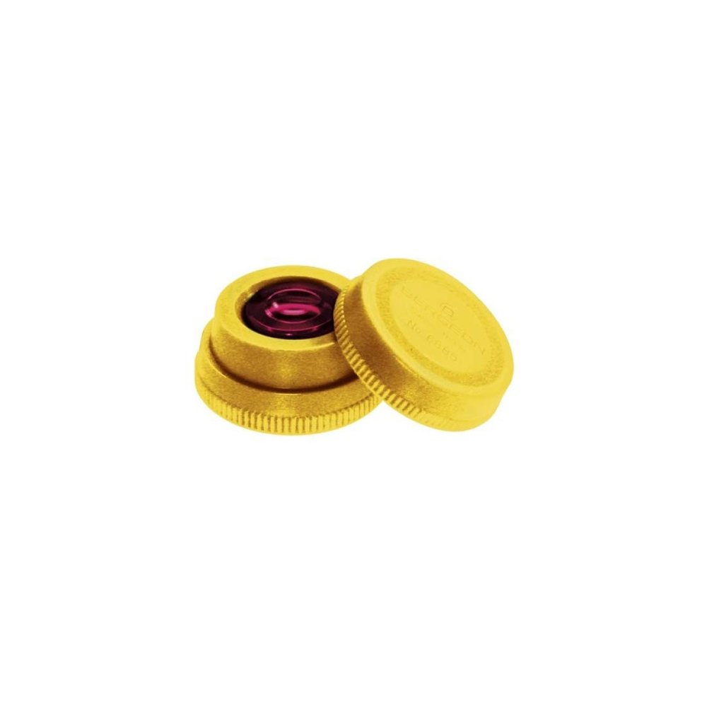 Bergeon 6885-J Yellow Oil Cup with Red Inner Glass Tool