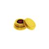 Bergeon 6885-J Yellow Oil Cup with Red Inner Glass Tool view 1