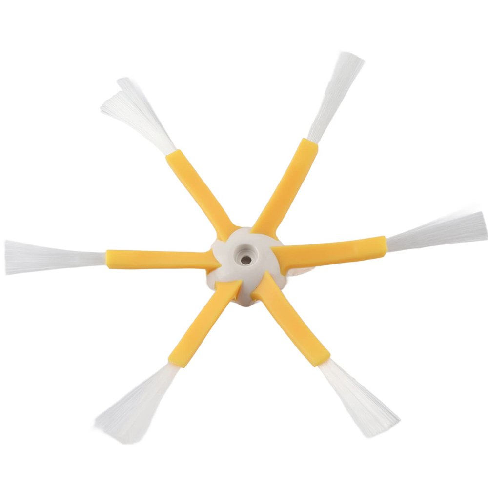 Wifehelper 6-Armed Side Brushes Replacement Accessories Parts Filters Side Brushes Compatible for 500 600 700 Series Robotic Vacuum