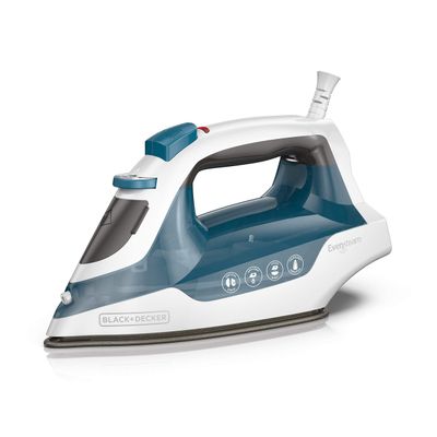 BLACK+DECKER Easy Steam Compact Iron, with Non Stick Soleplate