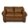 American Furniture Classics Microfiber Buckskin Loveseat in Brown view 1
