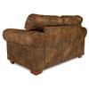 American Furniture Classics Microfiber Buckskin Loveseat in Brown view 4