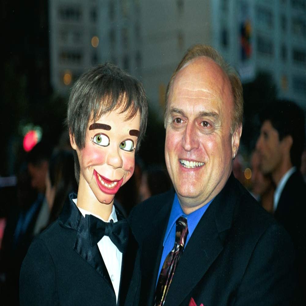 Posterazzi Poster Print Collection Alan Semok (Ventriloquist Who Coached Adrien Brody for This Film) Woodrow at Ny Premiere of Dummy 9102003 by Janet Mayer Celebrity (10 x 8)