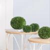 A&B Home 29402 Faux Boxwood Ball, Green view 3