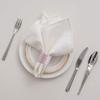 Accmor 50pcs Napkin Rings, Pink Napkin Rings Buckles for Table Decorations, Wedding, Dinner, Party, DIY Decoration view 3