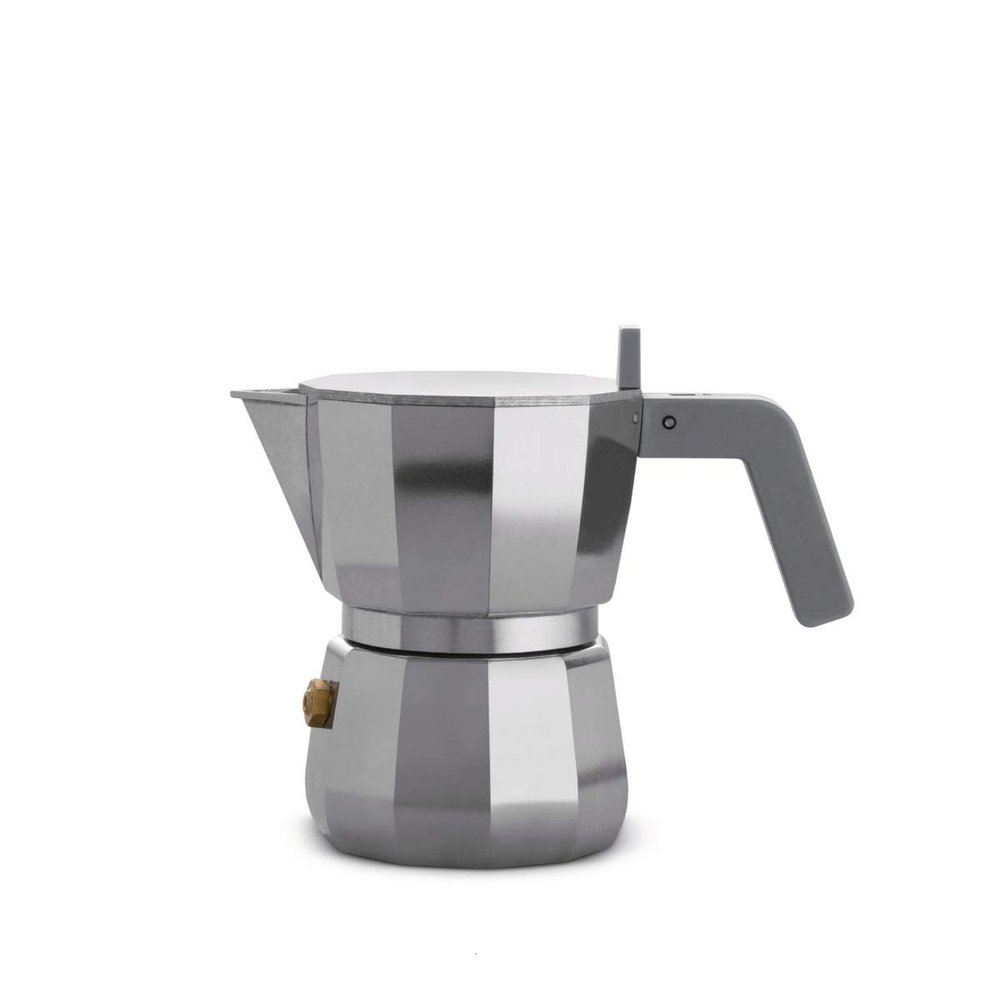 Alessi Moka, Espresso coffee maker. 1 cup.