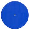 EMMA + OLIVER 33" Round Blue Plastic Height Adjustable Activity Table view 3