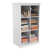 ClosetMaid Modular Storage Shelf Unit with 12 Adjustable Shelves & Dividers, White view 1