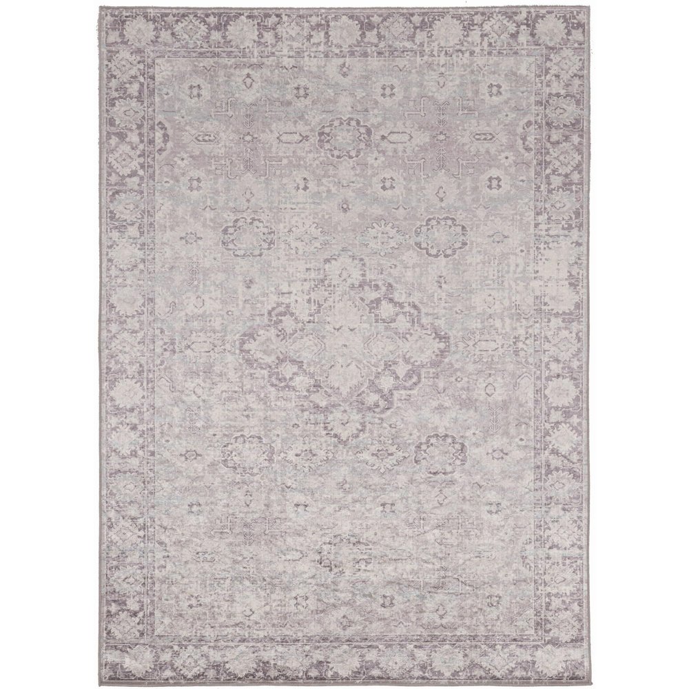 Linon Emerald Brecken Ivory/Thistle 3'3" X 5'