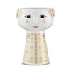 Bjorn Wiinblad Eva Vase, Soft Yellow, 5.9" H x 3.9" D, Gift Box Included view 1