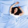 Empyrean Bedding Twin Sheets Set - 3 PC Super Soft Twin Bed Sheets - Double Brushed Microfiber Twin Sheet Set - Hotel Luxury Calm Blue Bed Sheets Twin Size, with 4 Corner Elastic Straps view 2