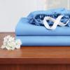 Empyrean Bedding Twin Sheets Set - 3 PC Super Soft Twin Bed Sheets - Double Brushed Microfiber Twin Sheet Set - Hotel Luxury Calm Blue Bed Sheets Twin Size, with 4 Corner Elastic Straps view 3