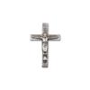 DiamondJewelryNY Antique Finish Crucifix Visor Clip view 1