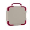 Gather Lunch Box - Warm Gray and Plum view 1
