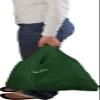 ChicoBag Original Compact Reusable Grocery Bag w/Attached Pouch and Carabiner Clip | Perfect for Shopping, Travel, Organization | Eco-Conscious Packable Tote | Fairway (Pack of 4) view 4