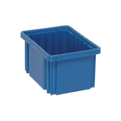QUANTUM STORAGE SYSTEMS DG91050BL Dividable Grid Heavy Duty Part Organizer Blue Bins 11" L x 9" W x 5" H 20 Pack