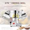 CGOLDENWALL 700g Electric Grain Grinder Mill Safety Upgraded 2400W High-speed Spice Herb Grinder Commercial Superfine Grinding Machine Dry Cereals Pulverizer CE 110V (700g Swing Type) view 2
