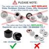 HQRP 2pcs Bottle Cap Compatible with Bemis Essick Air 426300 426700 427300 436300 447301 447400HB 447401 496600 496800 497300 497800 4161 4261 4262 4273 4362 4371 4962 4963 4968 4971 4973 Humidifiers view 3