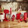 KitchenAid KHM7210QHSD 100 Year Limited Edition Queen of Hearts Hand Mixer, 7 Speed, Passion Red view 2