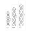 Mirror Stickers Sticker Bathroom Room Decoration 3D Long Full Body Wall Mirrored Mural On The Wallpaper For Walls In Royal Palace Luxury Retro Flower Panel Mural Full Body Length Big Large Wallpaper view 4