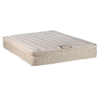 Dream Solutions USA Dream World Inner Spring Pillowtop (Eurotop) Medium Soft Mattress Only with Mattress Cover Protector Included - Fully Assembled, Orthopedic (Twin 39"x75"x10")