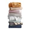 100% Cotton Blue Blanket King Size for Bed - Breathable and Soft, Waffle Weave for Summer Spring, 102x90 Inches (Pale Blue) view 1