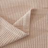 100% Cotton Taupe Blanket Full/Queen Size for Bed - Breathable and Soft, Waffle Weave for Summer Spring, 90x90 Inches view 4