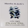 PERSONALIZED OLIVE OIL LABELS - SIZE: 3" High X 2" Wide (12) view 1